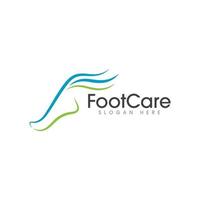 foot Care Logo Template vector icon illustration