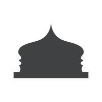 Mosque Window Vector Icon