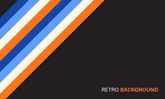 Retro abstract background vector