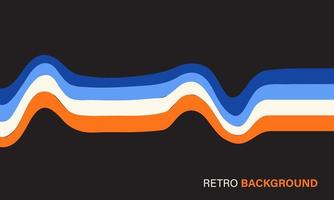 Retro abstract background vector