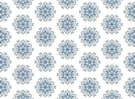 Luxury ornamental floral mandala pattern design vector