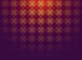 Beautiful golden floral pattern luxury background vector