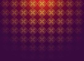 Beautiful golden floral pattern luxury background vector