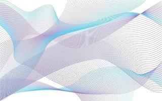 Design elements. Wave of many purple lines circle ring. Abstract vertical wavy stripes on white background isolated. Vector illustration EPS 10. Colourful waves with lines created using Blend Tool.