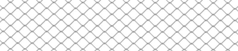 Metal fence mesh, pattern steel wire grid vector