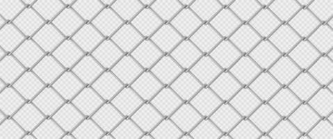 Metal fence mesh, pattern steel wire grid vector