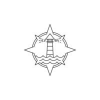 Light House icon vector illustration