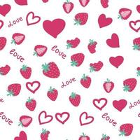 Strawberry Patterns, Red strawberry, Strawberry Backgrounds, Strawberry Love Card vector