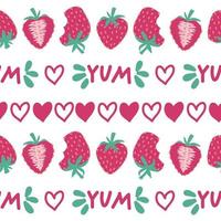 Strawberry Patterns, Red strawberry, Strawberry Backgrounds, Strawberry Love Card vector