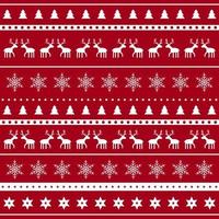 christmas pattern background vector