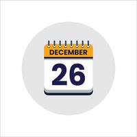 Calendar date icon. day of the month icon. Event schedule date. Appointment time. Planner agenda, calendar month december schedule and Time planner. Day reminder. Vector ICON