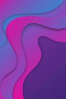 abstract wave background design illustration vector