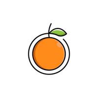 Orange design Vector icon illustration