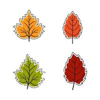 Autumn Element Vector icon design illustration