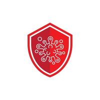 Virus vector illustration icon template design