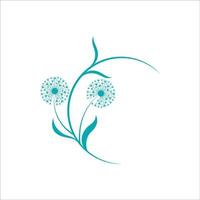 Dandelion vector icon design