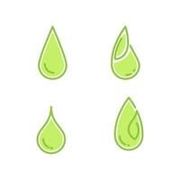 Vegan element Vector icon design illustration