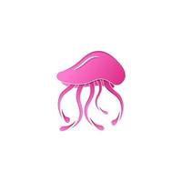 jelly fish Vector icon design illustration