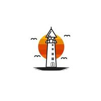 Light House icon vector illustration