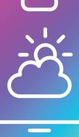 Weather Vector Icon Design Illustration