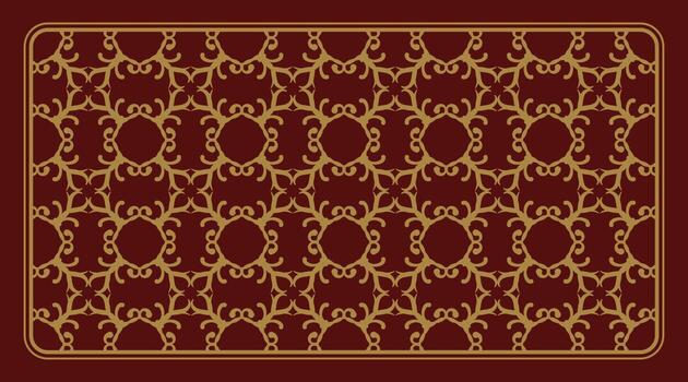 fondo de patrón decorativo, diseño vectorial vector