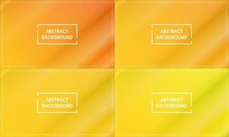 dark orange, yellow and orange shining diagonal gradient collection. abstract, modern and color style. great for background, copy space, wallpaper, card, cover, poster, banner or flyer vector