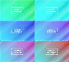 green, blue, purple, pink, red  and pastel blue shining gradient collection. abstract, modern and color style. great for background, copy space, wallpaper, card, cover, poster, banner or flyer vector