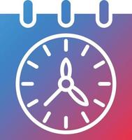 Timetable Icon Style vector