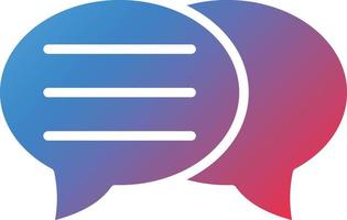 Message Icon Style vector
