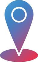Location Icon Style vector