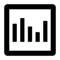 Perfect design icon of business chart vector