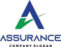 Vector Logo Assurance Company minimalist design