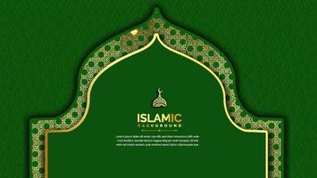 modern Islamic background design vector