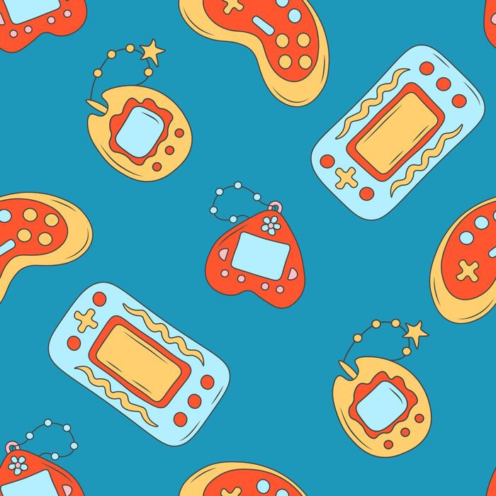 Video Game Pattern Vector Art, Icons, and Graphics for Free Download