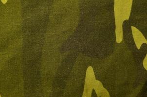 Textile camouflage cloth texture photo