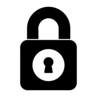 A premium download icon of padlock vector