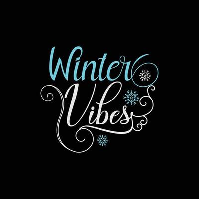 Winter Vibes Vector Art, Icons, and Graphics for Free Download
