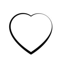 Heart icon vector design templates