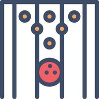 bowling vector illustration on a background.Premium quality symbols.vector icons for concept and graphic design.