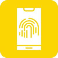 Fingerprint Vector Icon Design Illustration