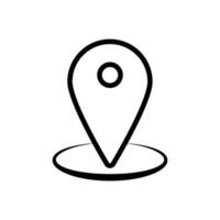 Locator icon vector design templates