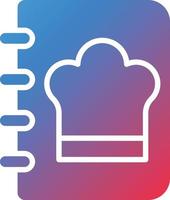 Cookbook Icon Style vector