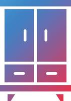 Cupboard Icon Style vector