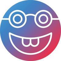 Nerd Icon Style vector