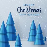 Merry Christmas festive pattern with Christmas balls and snowflakes concept on color background vector