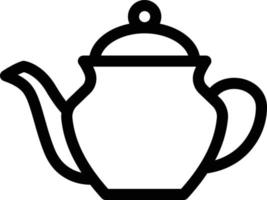 tea pot vector illustration on a background.Premium quality symbols.vector icons for concept and graphic design.