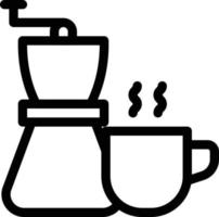coffee vector illustration on a background.Premium quality symbols.vector icons for concept and graphic design.