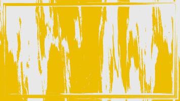 Abstract Yellow White Frame Grunge Texture Background Design vector