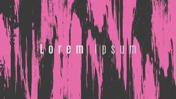 Abstract Pink Grunge Background With Black Scratch Texture vector