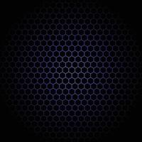 Abstract Dark hexagon geometric tile background pattern vector